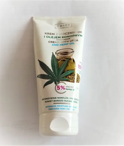 Editt Cosmetics Krem z mocznikiem i olejem konopnym