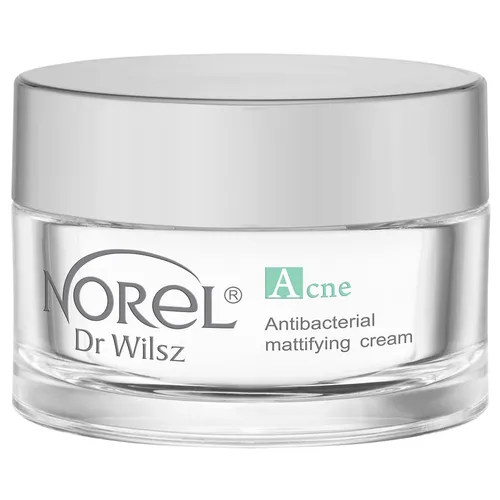 Norel Dr Wilsz Acne, Antibacterial Mattifying Cream (Krem matujący antybakteryjny)