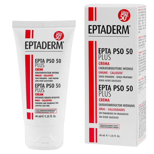 Eptaderm Epta PSO 50 Plus Cream (Intensywny krem keratoredukujący do skóry głowy i ciała) - 1