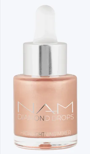 Nam Professional by Wibo Diamond Drops Mixer (Płynny rozświetlacz do twarzy) - 2