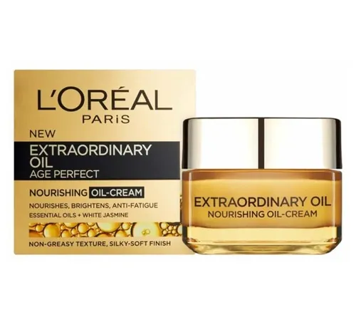 L'Oreal Paris Age Perfect, Extraordinary Oil, Nourishing Oil-Cream (Krem nawilżający 'Cenne olejki oraz ekstrak z białego jaśminu')