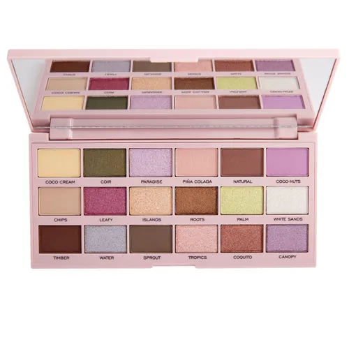 I Heart Revolution Tasty, Coconut Eyeshadow Palette (Paleta cieni do powiek) - 1