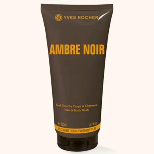Yves Rocher Ambre Noir, Gel Douche Corps et Cheveux (Szampon - żel pod prysznic)