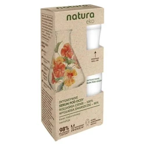 Natura Eko Serum pod oczy `Kwas hialuronowy i nasturcja`