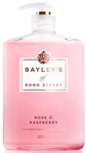 Bayley's of Bond Street Rose & Raspberry Antibacterial Hand Wash (Antybakteryjne mydło do rąk w płynie `Róża i malina`)