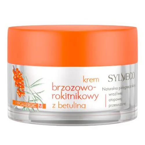 Sylveco Krem brzozowo - rokitnikowy z betuliną [Krem z betuliną `Rokitnik]