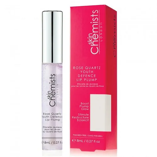 SkinChemists Rose Quartz Youth Defence Lip Plump (Powiększający i przeciwstarzeniowy błyszczyk do ust)