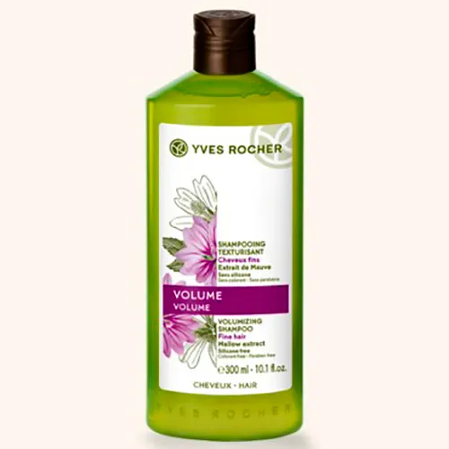 Yves Rocher Volume, Shampooing Texturisant [Volumizing Shampoo] (Szampon zwiększający objętość włosów z wyciągiem z malwy)