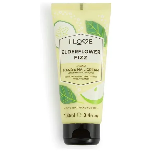 I Love... Cosmetics Elderflower Fizz Hand & Nail Cream (Krem do rąk i paznokci `Koktajl z czarnego bzu`)