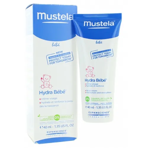 Mustela Bebe, Hydra Bebe Visage (Krem nawilżający do twarzy) - 2