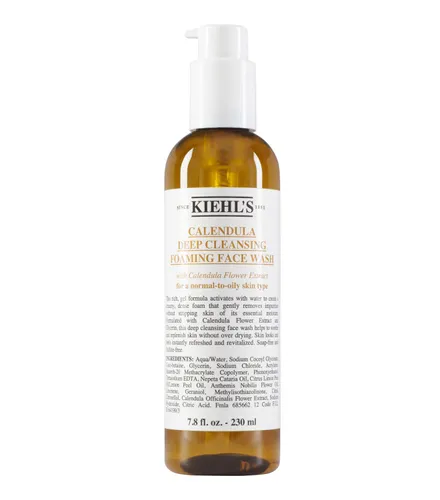 Kiehl's Calendula Deep Cleansing Foaming Face Wash (Nagietkowy głęboko oczyszczający żel do mycia twarzy)