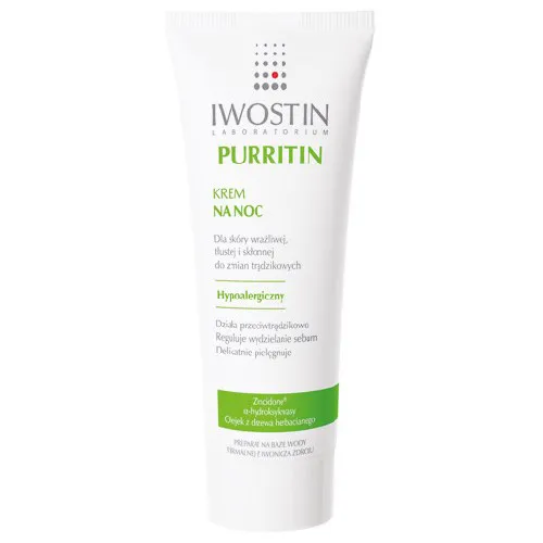 Iwostin Purritin, Krem na noc (stara wersja)