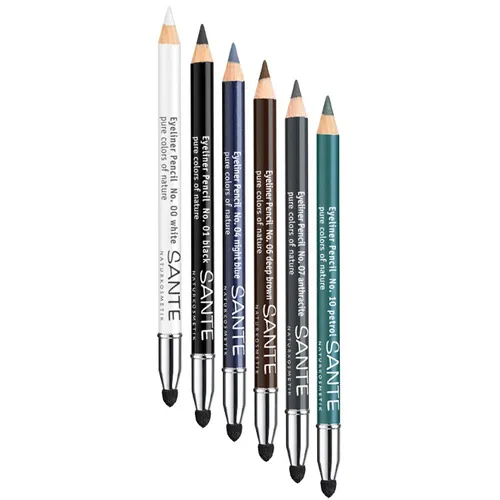 Sante Naturkosmetik Kajal Eyeliner (Kredka do oczu z gąbeczką) - 2