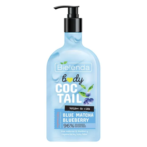 Bielenda Body Coctail, Regenerujący balsam do ciała `Blue matcha i blueberry`