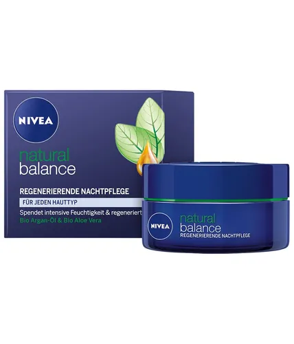 Nivea Natural Balance, Krem regenerujący na noc