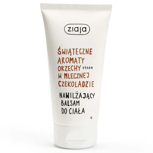 Ziaja Świąteczne aromaty, Nawilżający balsam do ciała `Orzechy w mlecznej czekoladzie`