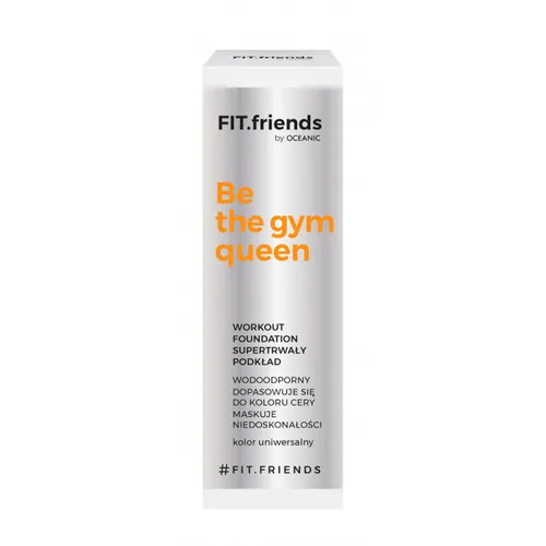 FIT.Friends by Oceanic Be the Gym Queen Workout Foundation, Supertrwały podkład