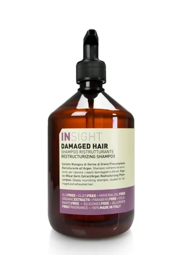 Insight Damaged Hair, Restructurizing Shampoo (Szampon odbudowujący do włosów zniszczonych)