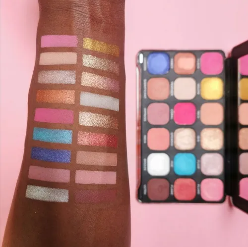 Revolution Beauty (Makeup Revolution) Forever Flawless, Flamboyance Flamingo Eyeshadow Palette (Paleta cieni do powiek) - 3