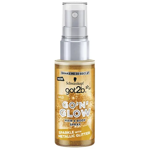 Got2b Go`n`Glow, Hair & Body Spray (Spray do włosów i ciała z brokatem)