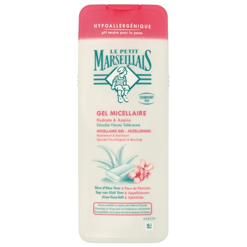 Le Petit Marseillais Gel Micellaire Seve d'Aloe Vera et Fleur de Pommier (Micelarny żel pod prysznic `Aloes & kwiat jabłoni`)