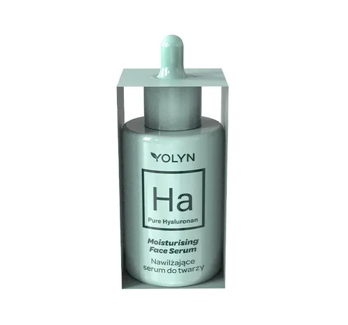 Yolyn Pure Hyaluronan, Moisturuzing Face Serum (Nawilżające serum do twarzy z kwasem hialuronowym)