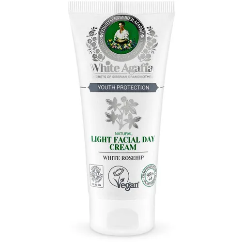 Receptury Babuszki Agafii White Agafia, Natural Light Facial Day Cream (Biała Agafia, Naturalny lekki krem do twarzy na dzień z białą różą) - 1