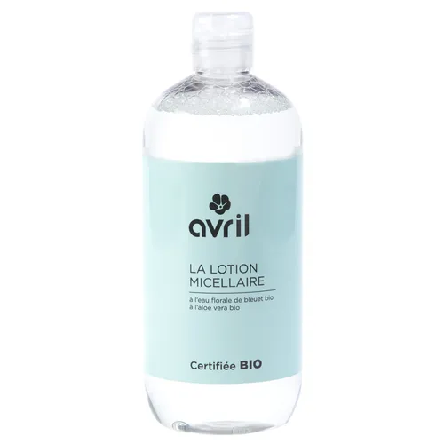 Avril Lotion Micellaire Bio, l`Eau Florale de Bleuet et Aloe Vera (Woda micelarna z chabrem i aloesem)