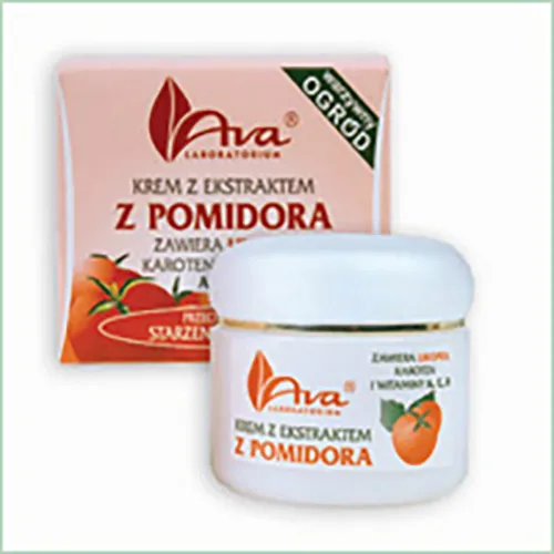 Laboratorium Kosmetyczne AVA Krem z wyciągiem z pomidora (stara wersja)