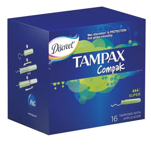 Tampax Super Compak Economy, Tampons (Tampony)