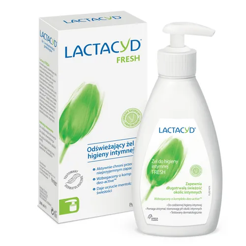 Lactacyd Fresh, Odświeżający żel do higieny intymnej - 1