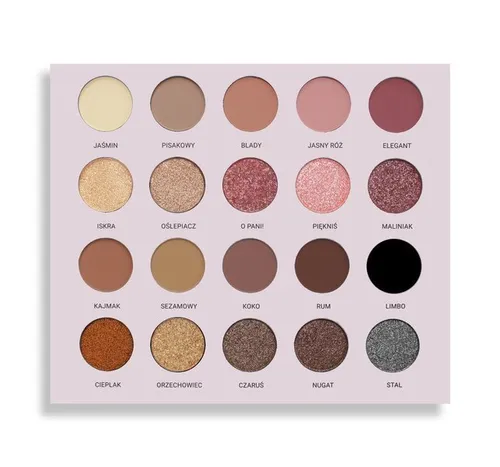Glam Shop GlamBox, Paleta cieni `Neutralna` - 1