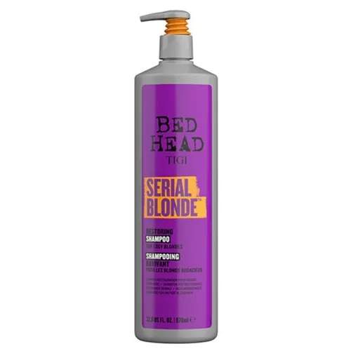 Tigi Bed Head, Serial Blonde Restoring Shampoo (Szampon do włosów farbowanych i włosów blond)