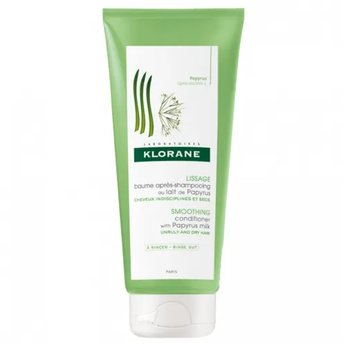 Klorane Baume Apres Shampooing au Lait de Papyrus (Balsam na bazie mleczka z papirusa do włosów suchych i niezdyscyplinowanych)