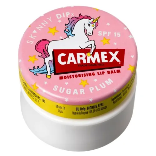 Carma Laboratories Carmex, Moisturising Lip Balm Sugar Plum SPF 15 (Nawilżający balsam do ust w słoiczku)
