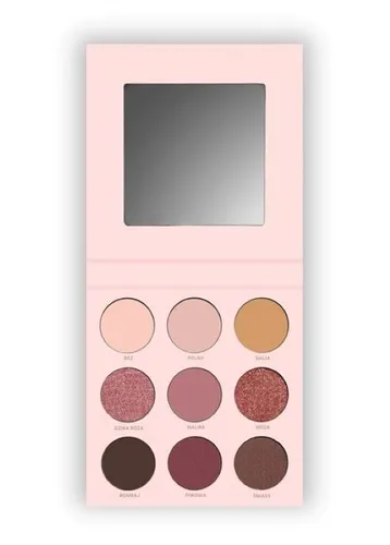 Glam Shop GlamBOX, Paleta cieni do powiek `Zarumieniona` - 4