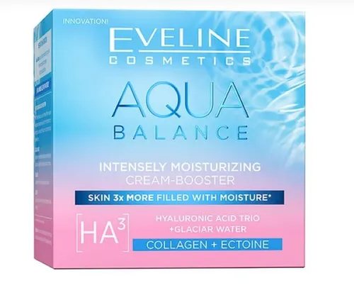 Eveline Cosmetics Aqua Balance, Intensely Moisturizing Cream Booster (Intensywnie nawilżający krem-booster)