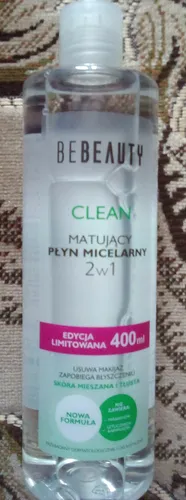 bebeauty Matujący płyn micelarny do demakijażu twarzy i oczu z ekstraktem z pigwy i cytryny - 2