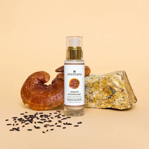 Orientana Booster regenerujący na noc `Reishi i fioletowy ryż` - 3