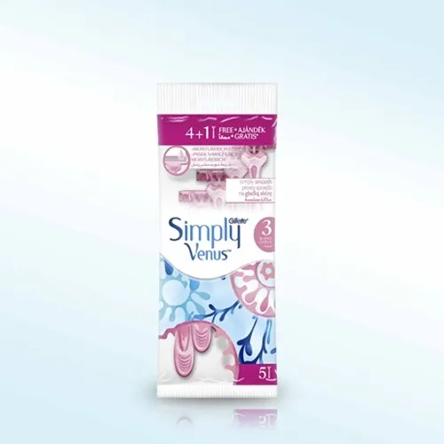 Gillette Simply Venus 3, Maszynka jednorazowa - 2