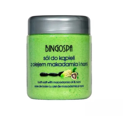 BingoSpa Sól do kąpieli z olejem makadamia i noni