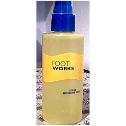Avon Foot Works, Cytrusowy spray odświeżający do stóp