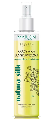 Marion Natura Silk, Błyskawiczna odżywka do włosów blond i rozjaśnionych - 2