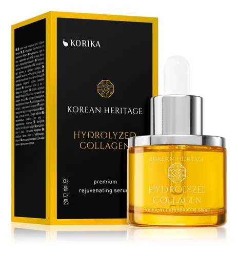 Korika Korean Heritage, Hydrolyzed Collagen Premium Rejuvenating Serum (Odmładzające serum do twarzy z hydrolizowanym kolagenem)