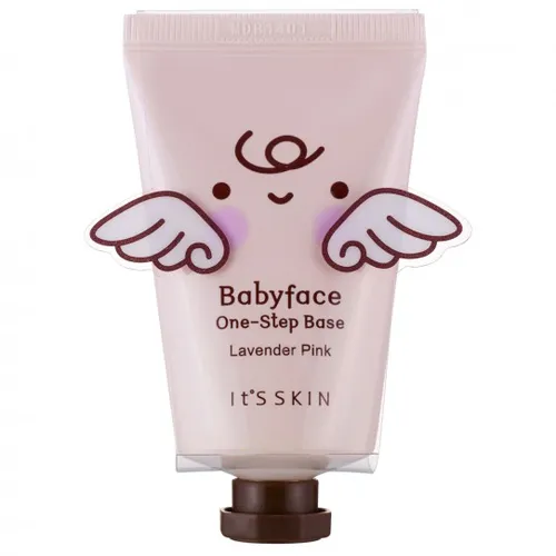 It's Skin Babyface, One-Step Base Lavender Pink SPF 15 PA++ (Baza pod makijaż 3 w 1)