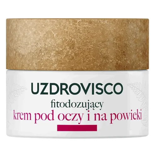 Uzdrovisco Fitodozujący krem pod oczy i na powieki na zmarszczki i cienie