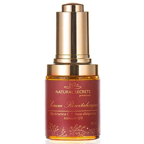 Natural Secrets Serum rewitalizujące z 10% wit. C i kwasem alfaliponowym