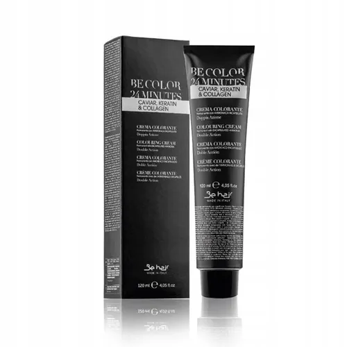 Be Hair Be Color, 24 minutes Caviar, Collagen & Keratin Permament Colouring Cream (Farba trwale koloryzująca z kapsułkowanym amoniakiem)