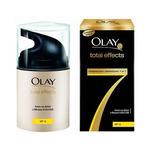 Olay Total Effects, Nawilżający krem na dzień SPF 15