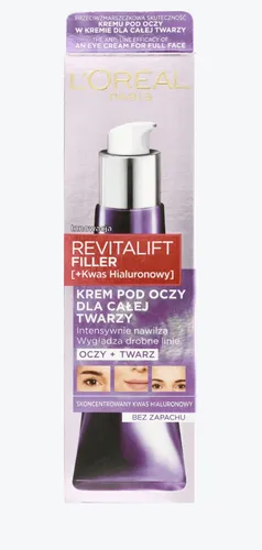 L'Oreal Paris Revitalift Filler [+HA], Krem pod oczy dla całej twarzy - 2